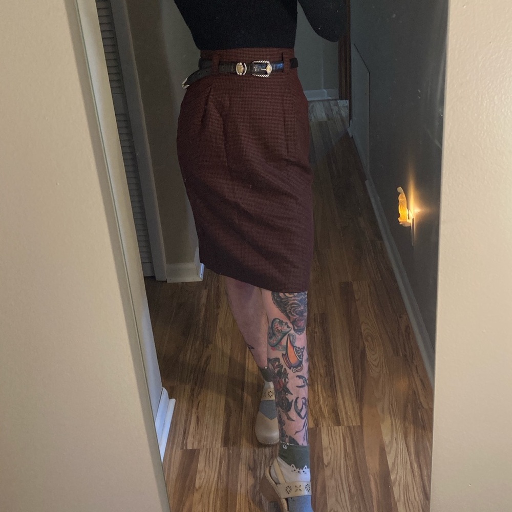 Vintage wiggle skirt